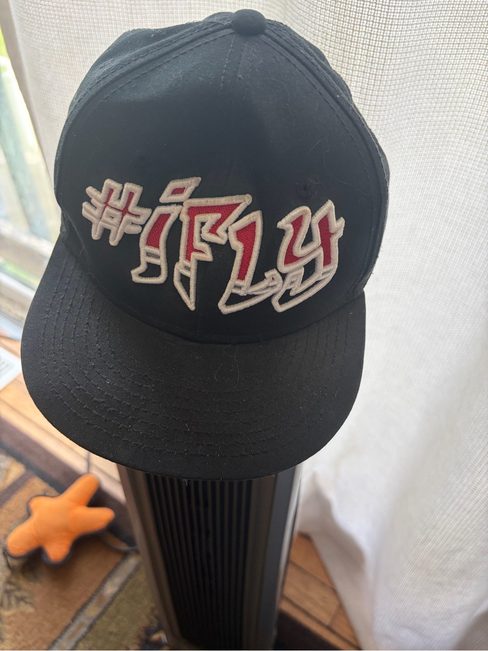 OTTO #iFLY Black Cap with Red Logo